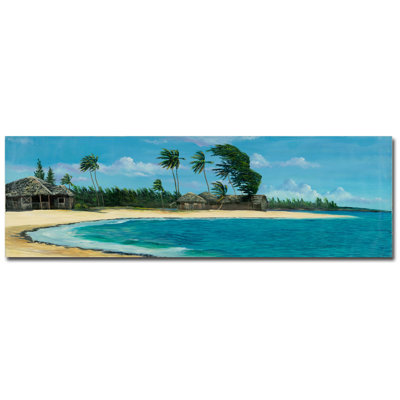 Paisage Tropical II by John Douglas - Panoramic Print on Canvas