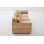Canapé 3 places rétro avec coussins lombaires et tissu velours-143305678-143305672
