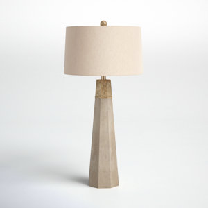 Corsica 34" Natural/Metallic Table Lamp