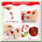 Rose Gold Birthday Tablecloth Set 3 Pcs