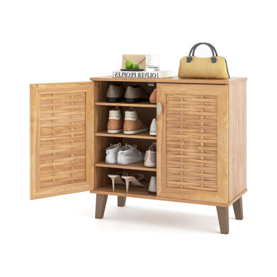12 Pair Shoe Storage Cabinet