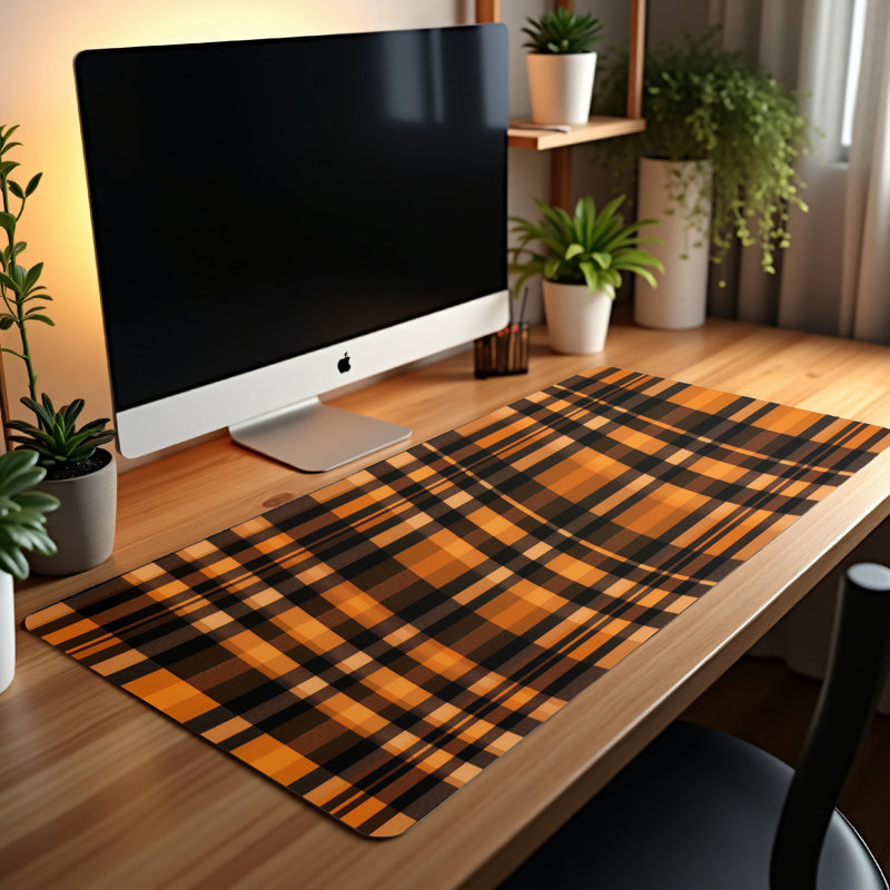 Polyester Desk Pad, 31.5x15.5
