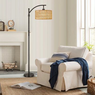 185cm Black LED Traditional Floor Lamp