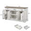 Buffet Farmhouse avec tiroirs et tablettes réglables-158822926