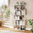 Aniya 69'' H X 31'' W  Steel Geometric Bookcase-97868437