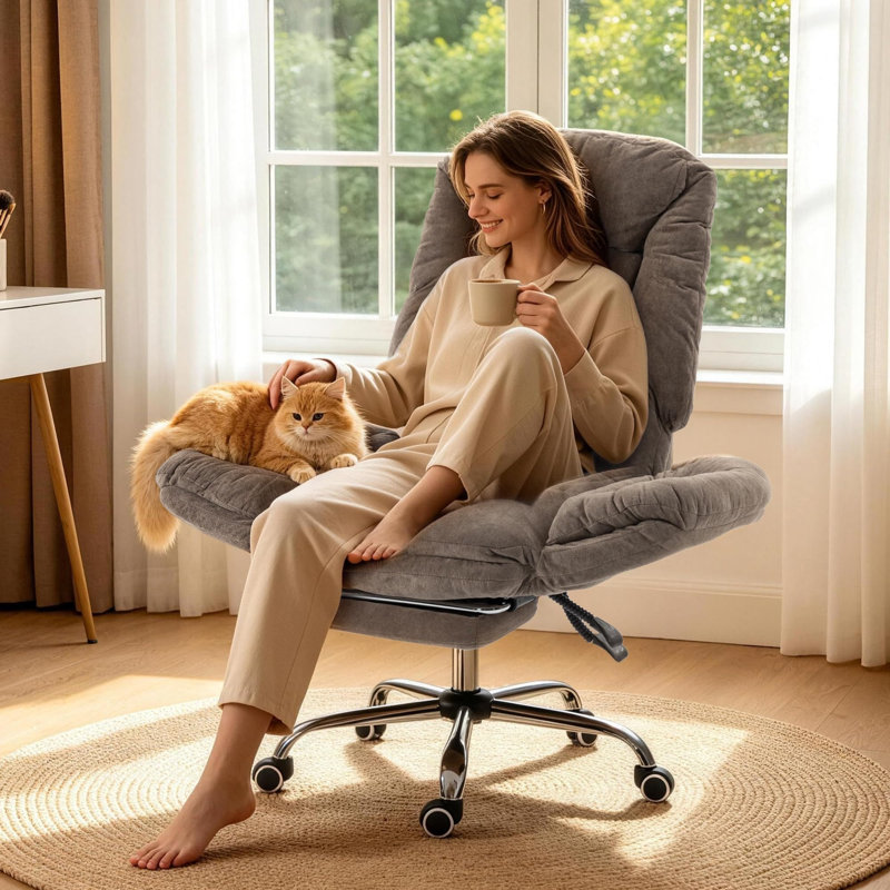 Blue Elephant Task Chair, Brown
