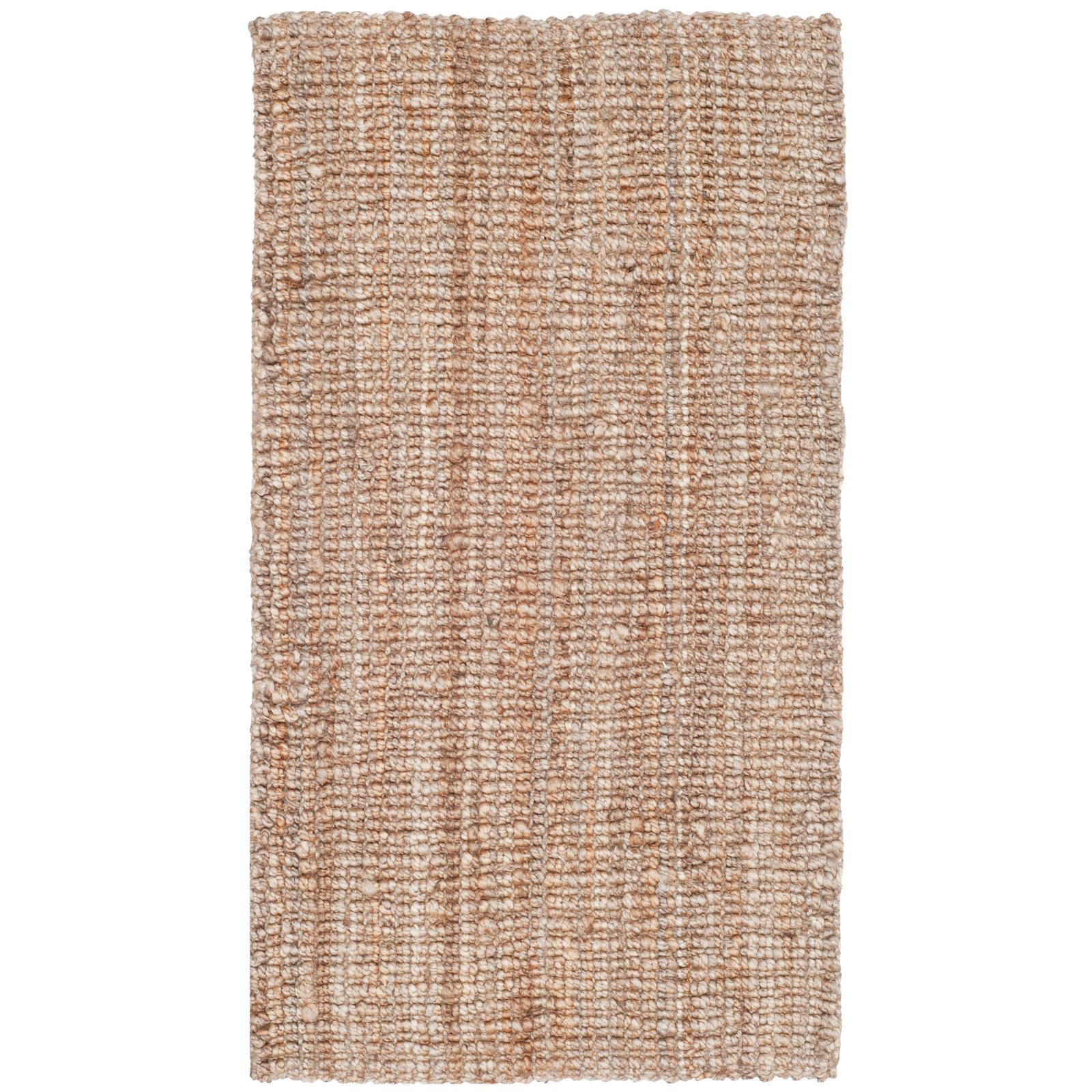 Alda Hand-Woven Jute Rug, Rectangle 2'6" x 4'