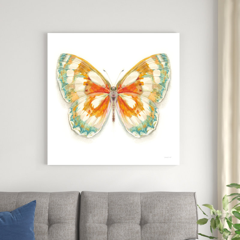 Ailes fragiles papillon II, H 36 po x l 36 po x P 1,25 po