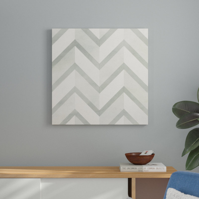 «Seaglass Tiles III», impression sur toile, H 30 po x l 30 po