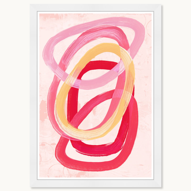 Forme abstraite II, Cadre blanc