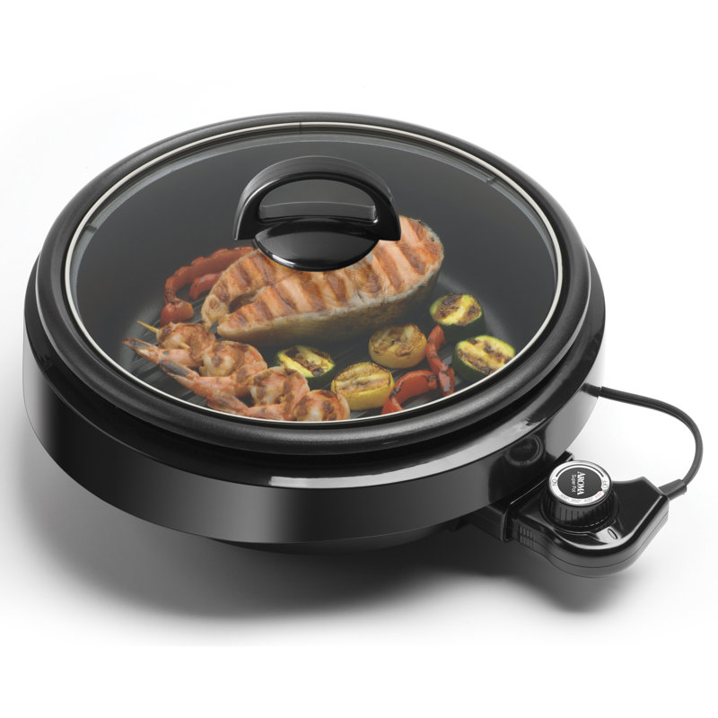 Gril électrique 3-en-1 à 3 gallons aromatiques