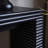 Wood Console Table with Step-Block