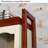 Modern country-style bookcase