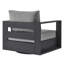 Fauteuil pivotant en aluminium thermolaqué Tahoe-2124419836