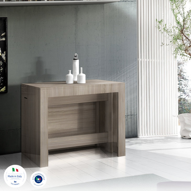 Whittman Extendable Dining Table, Elm