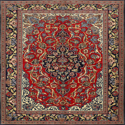 Tapis oriental bleu / rouge Kyron