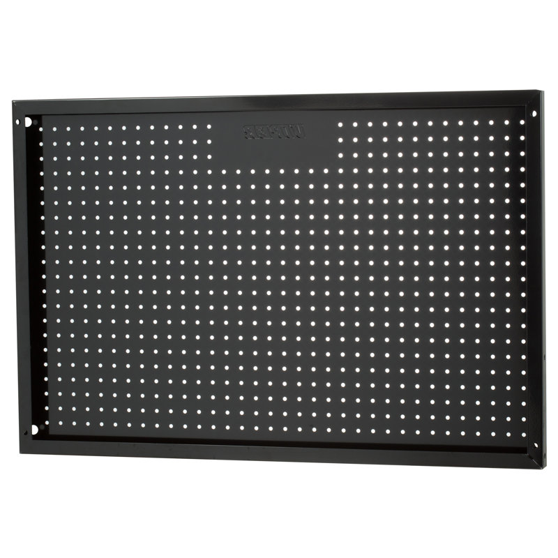 Black Steel Pegboard, 24" x 36"