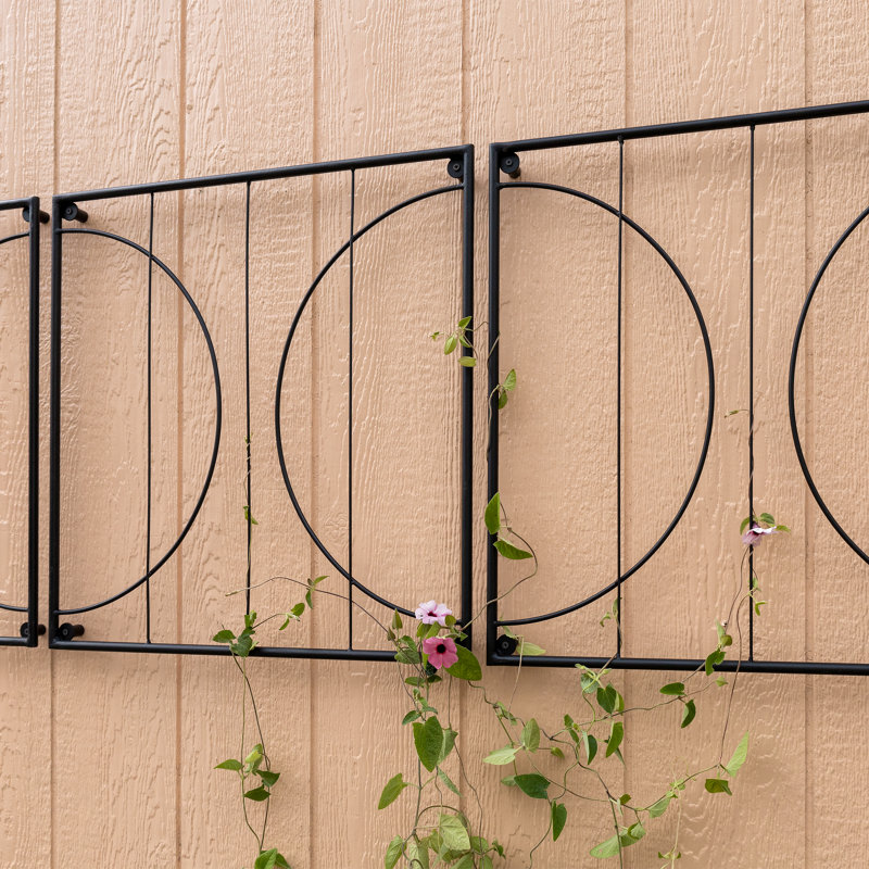 Quilt Block-Circles Wall Trellis Panels (3 panels)