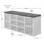 10 Pair Shoe Storage Bench-666386793