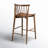Tybee 25'' Solid Wood Counter Stool-2076489220