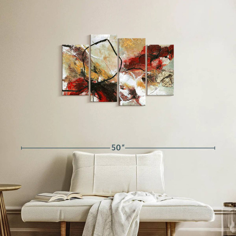 Avery Flower Fall, 22" H x 36" W
