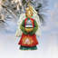 Derevo 4'' Handmade Wood Hanging Figurine Ornament