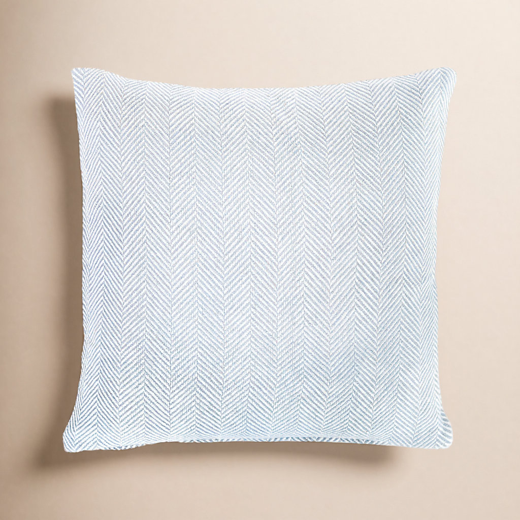 Orson 20" x 20" Cotton Throw Pillow, Fog