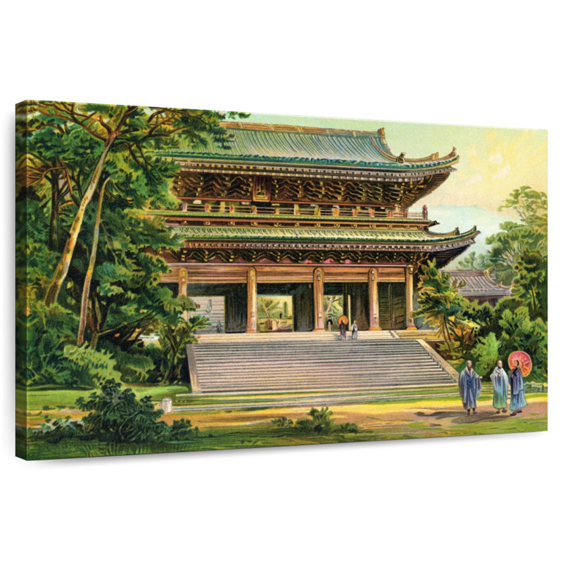 Temple japonais rétro de Javetta