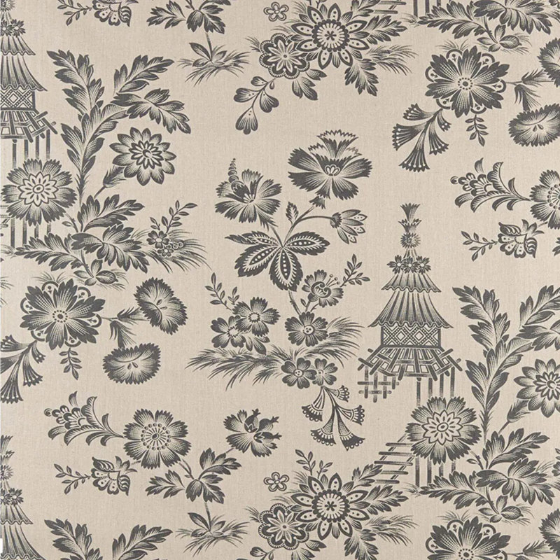 Song Garden Fabric, Chartreuse