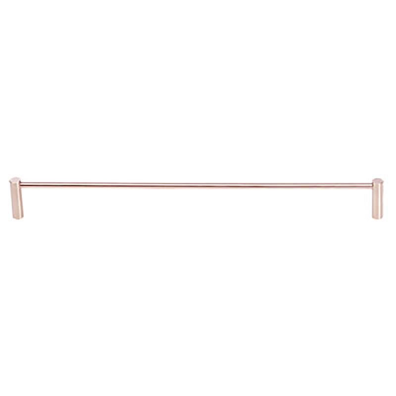 23.62" Wall Mounted Towel Bar, Satin Stainless Steel, 0.75" H X 18.11" L X 2.75" D
