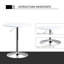 Round Metal Dining Table-1618813591