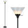 Ankrum 71" Modern Torchiere Floor Lamp with Frosted Plastic Shade