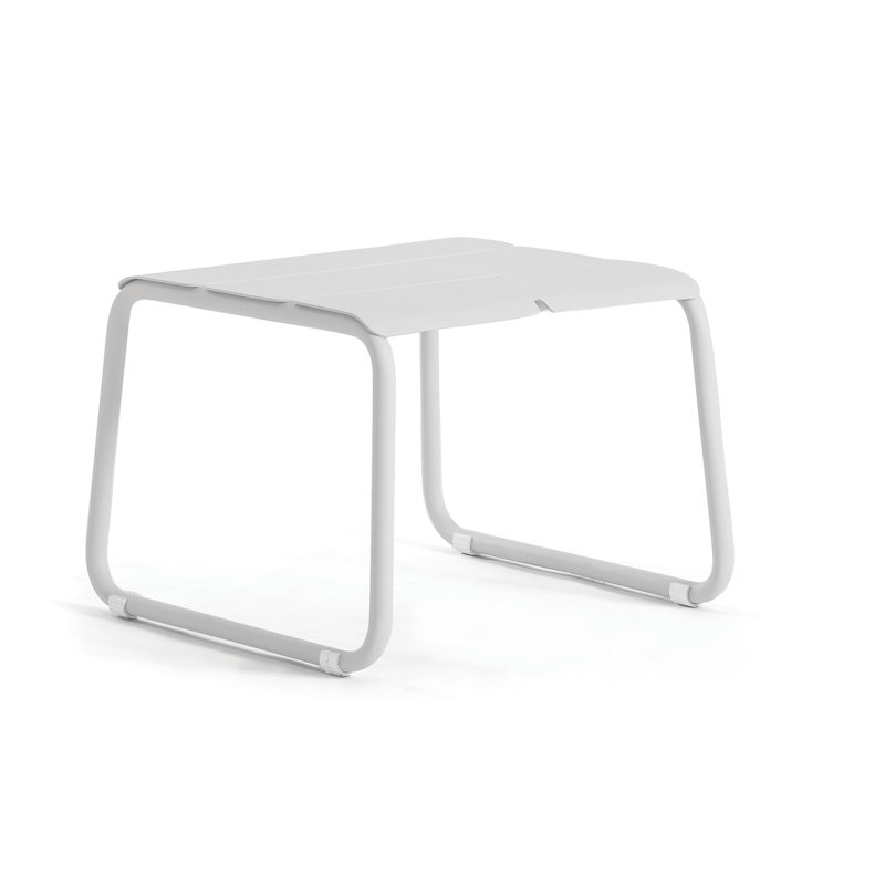 Repose-pieds Corail, Blanc, Pas de coussin
