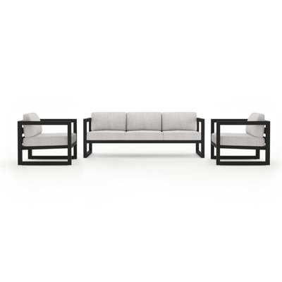 Avion 5 - Person Patio Conversation Set with Cushions
