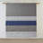 Jenson Blue Color Block Stripe 7-Piece Cal King Comforter Set with Throw Pillows-494467976-494467981