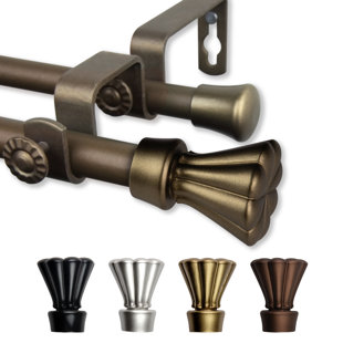 Adjustable Double Curtain Rod