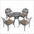 Exquisite Cast Aluminum Patio Set With Cushions And Versatile Features-1759035696-1753696970