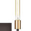 Applique murale 2 lumières Congruency de 8 po de hauteur - Bronze huilé