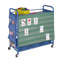 Chariot polyvalent 3 compartiments avec bacs Harriotte