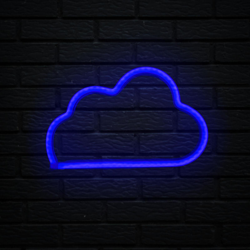 Cloud 19cm LED Neon Sign