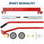 Chariot élévateur à pneus à capacité réglable de 330 lb avec roulettes pivotantes à 360 ° et poignée antidérapante, chariot à roues à largeur réglable de 12 à 24 po pour changer et déplacer les pneus de VUS, de camions, de VTT, de véhicules récréatifs et de remorques-133093383