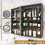 Armoire de salle de bain avec miroir à DEL 32 po x 24 po - Brouillard, température réglable à 3 couleurs, 2 portes, tablette réglable, douilles