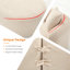 Canapé modulaire en L à compression Boneless avec méridienne incurvée-740930505