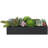 5'' Faux Succulent in Wood Planter