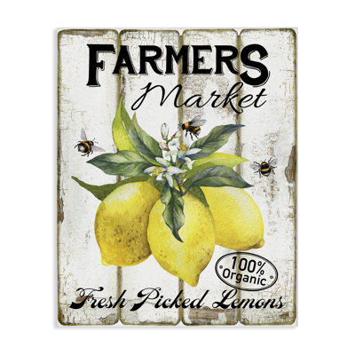 Art mural sur toile, "Rustic Farm Market" par Creatif Belle bp-571_CN