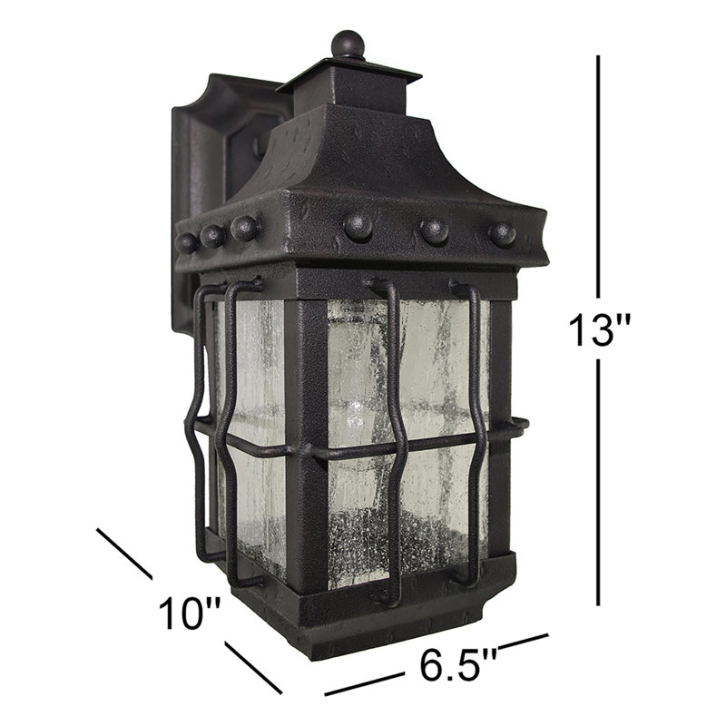 Lanterne murale d'extérieur 1 lumière Laurendeau