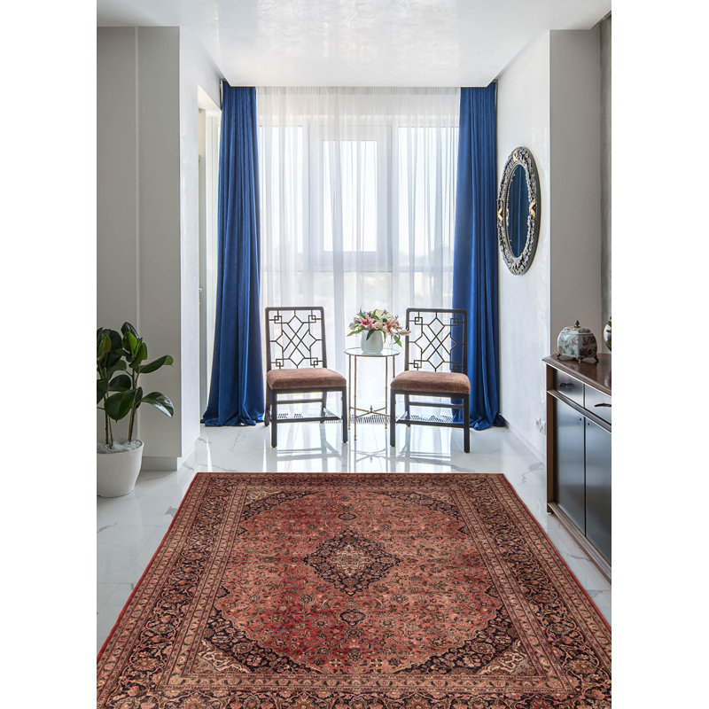 Tapis rouge Antalya 9 pi 8 po x 12 pi 8 po