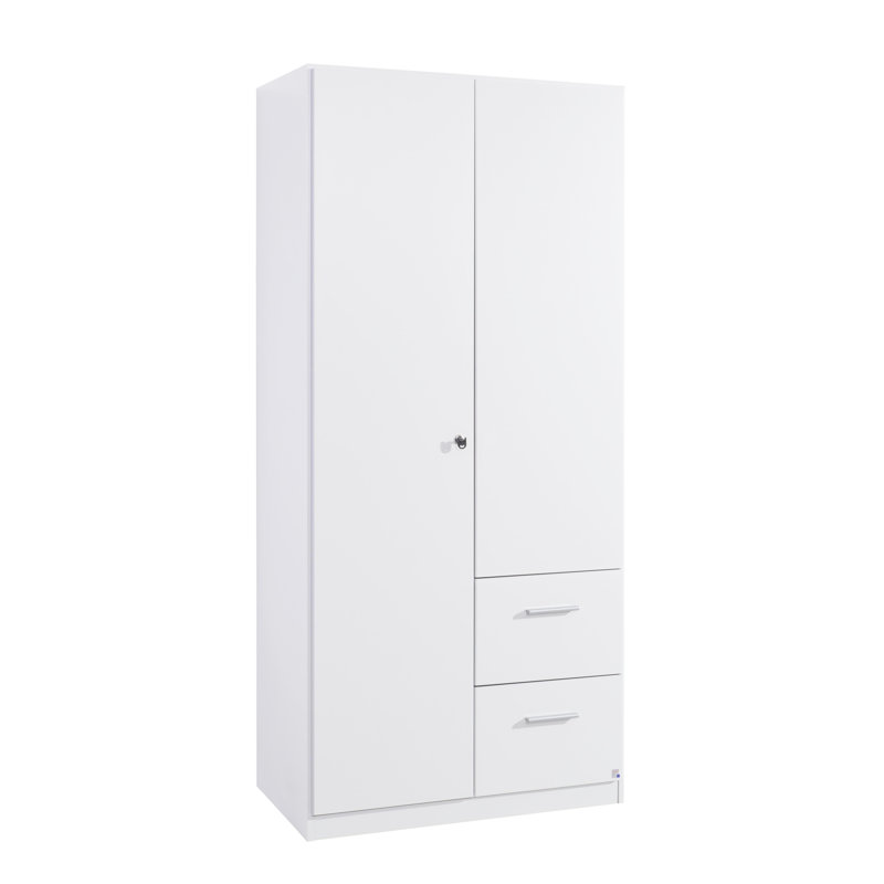 Buchholz 2 Door Wardrobe, White