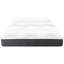 Matelas 12 po très grand - ressorts ensachés en mousse de gel et tissu blanc énergisant et profond pour soulager le stress-334713225
