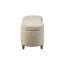Banc de rangement Boucle Taupe